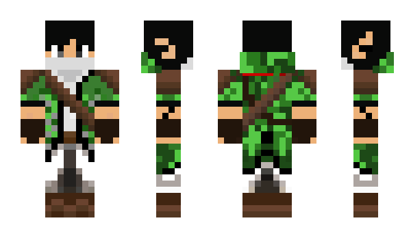 Minecraft skin AlfaSev