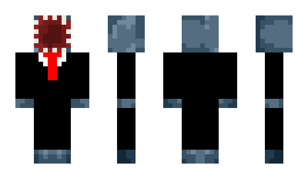 Minecraft skin squidinasuit