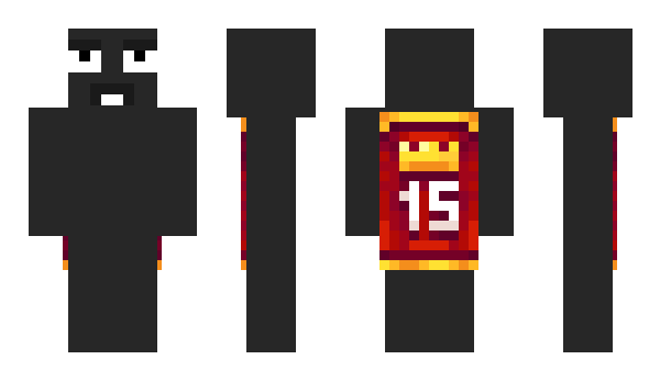 Minecraft skin JustFireless