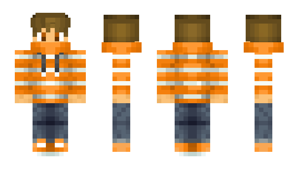 Minecraft skin Orange_Bear
