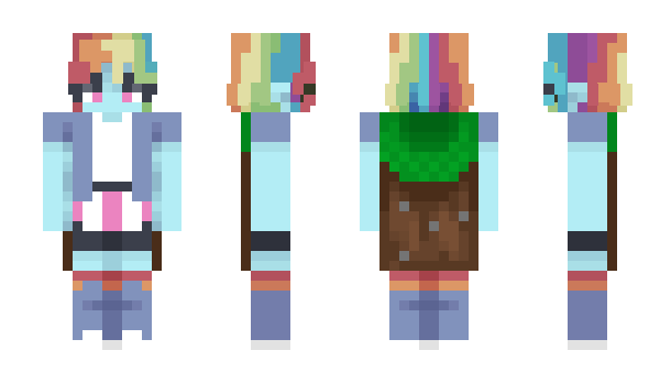 Minecraft скин по нику pinksparkletime