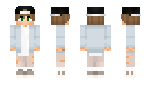 Minecraft skin AOG_PawiiYT