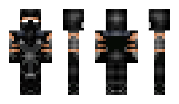 Minecraft skin NakaCrafter