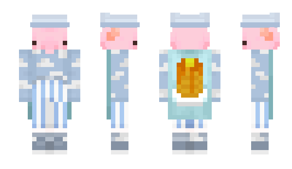 Minecraft скин по нику Pigial
