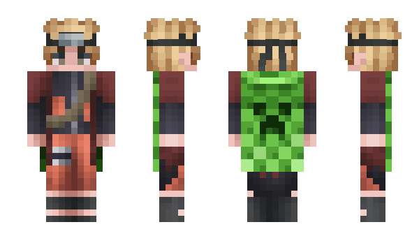 Minecraft скин по нику Naroto