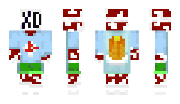Minecraft skin Tea_Minty