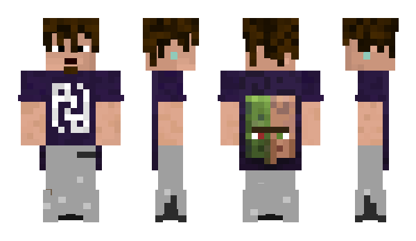 Minecraft скин по нику 13kJohny