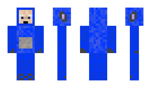 Minecraft скін по ніку Bluetele