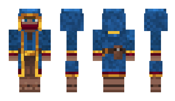 Minecraft skin The_Forged