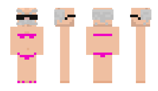 Minecraft skin qishloq