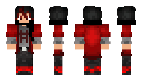 Minecraft skin Vilkain