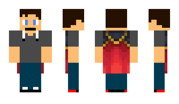 Minecraft skin MrFeuillu