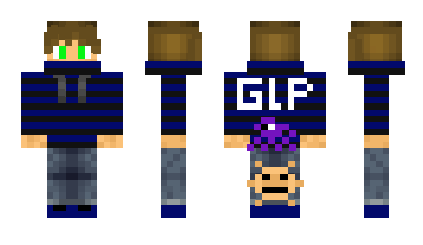 Minecraft skin DJLP