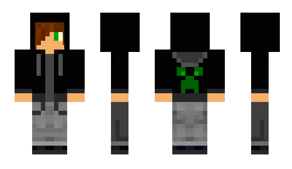 Minecraft skin Creper007