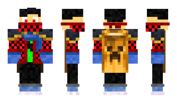 Minecraft skin OliPogromcaMoli