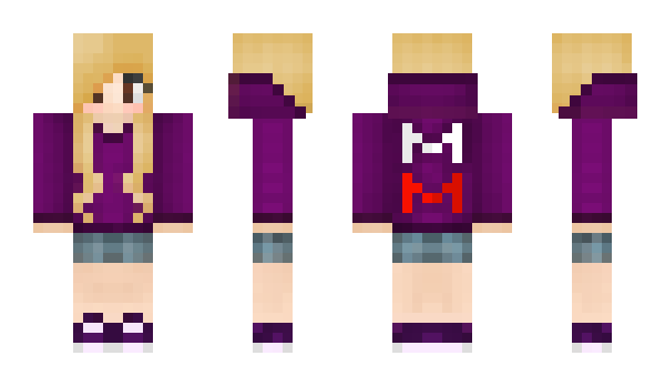 Minecraft skin MineManFangs