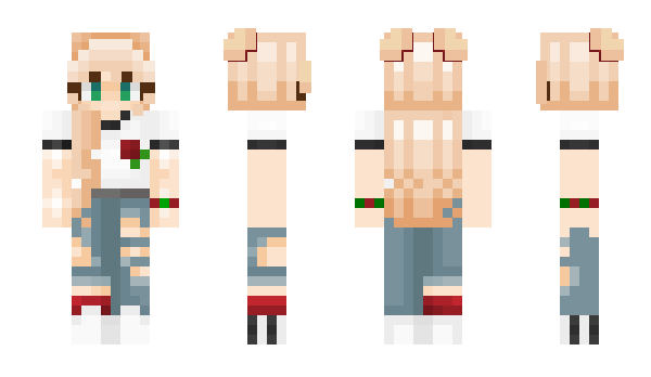 Minecraft skin Powerpuffgirll