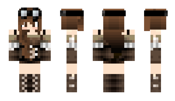 Minecraft skin LittleFemale