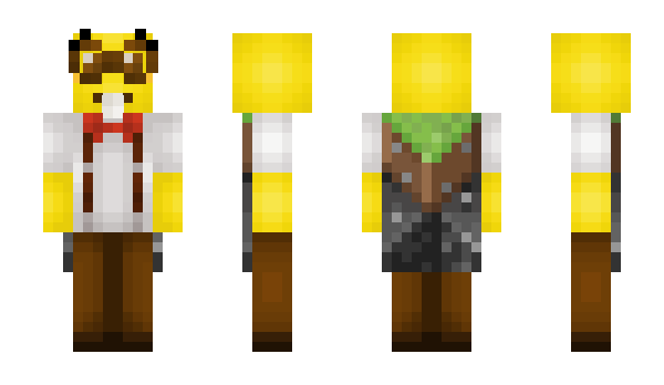 Minecraft skin B1ueAlqaca