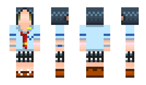 Minecraft skin Zhelika