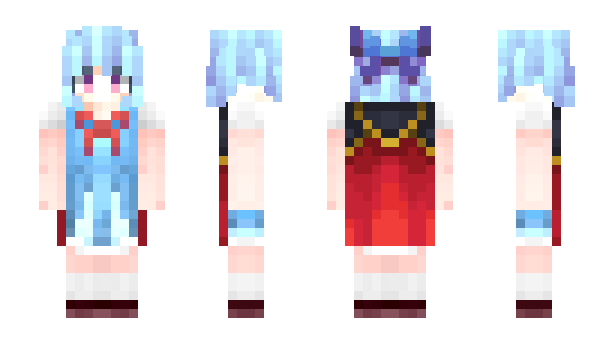 Minecraft skin __Cirno__