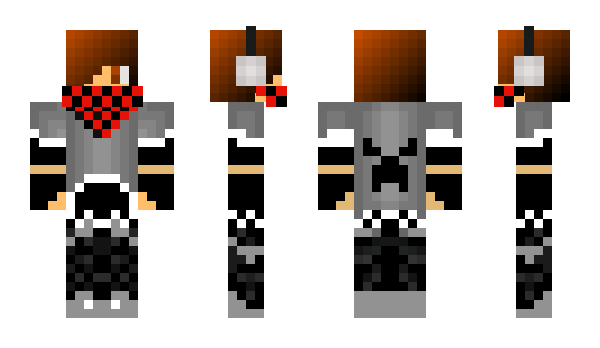 Minecraft skin _Hipster_