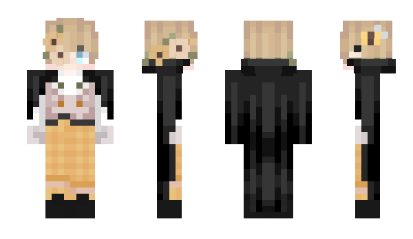 Minecraft skin BeeSketch