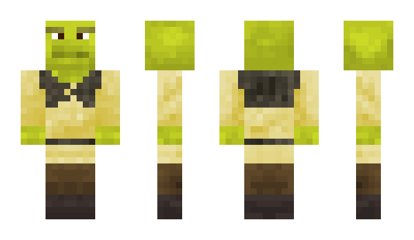 Minecraft skin Shrek6