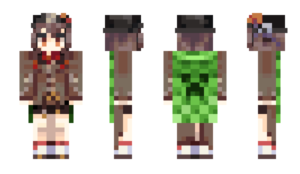 Minecraft skin MuoFeng
