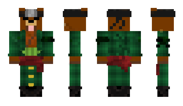 Minecraft skin fireproofbones