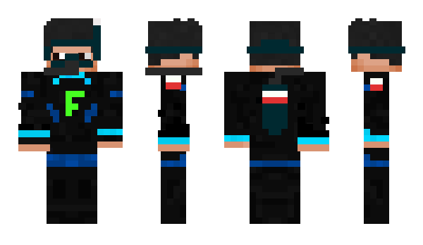 Minecraft skin Flakeflake