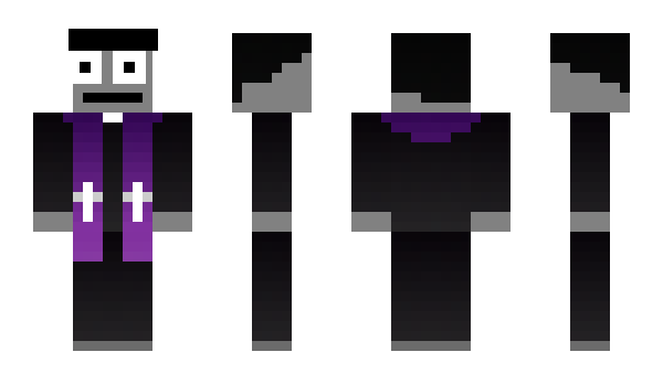 Minecraft skin HolyPriest