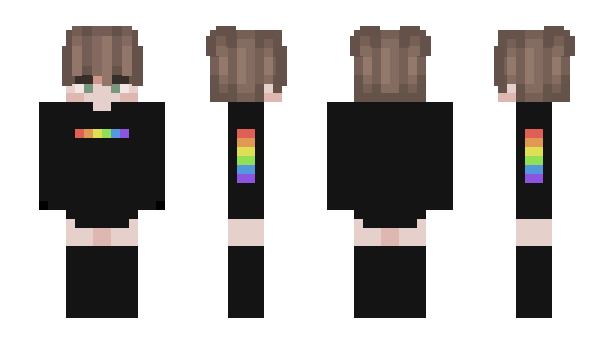 Minecraft скин по нику riverthecrow