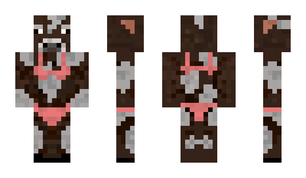 Minecraft скін по ніку bikinicow