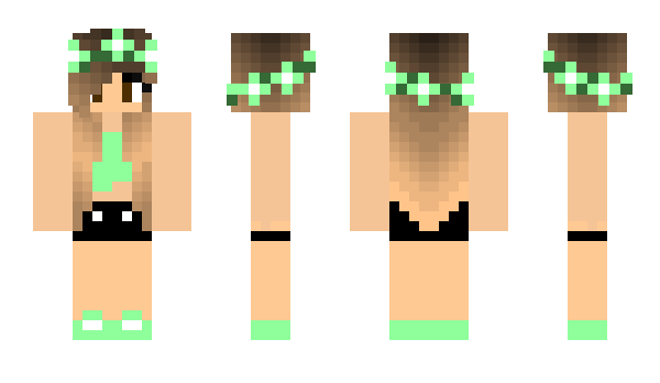 Minecraft skin Momo05