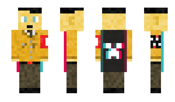 Minecraft skin cl0wny7