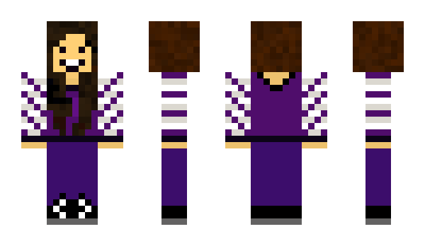 Minecraft скін по ніку AmethystSky