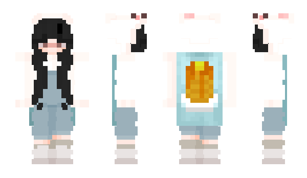 Minecraft skin Quarterless_