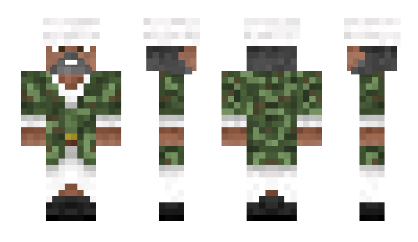 Minecraft skin 00D00B