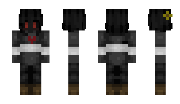Minecraft skin AbyssalChara404