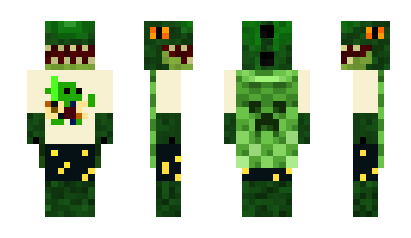 Minecraft skin Lizardking06