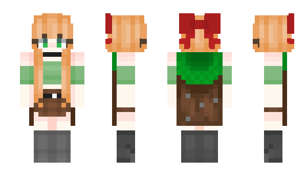 Minecraft скин по нику Malissa91