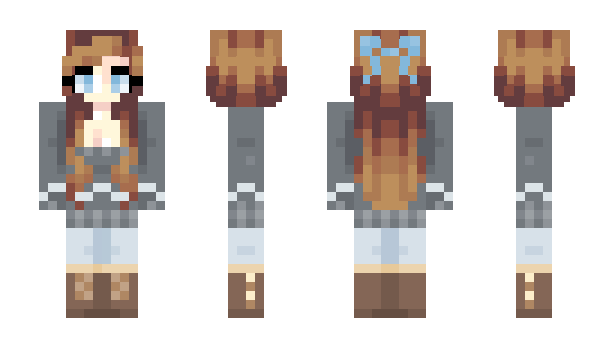 Minecraft skin SAORIKO