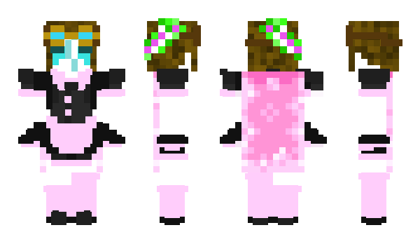 Minecraft skin Darlingette