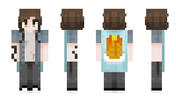 Minecraft скин по нику Albarikoque