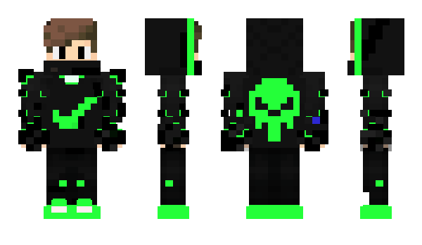 Minecraft skin LuckyHarry