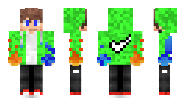 Minecraft skin Oleq_