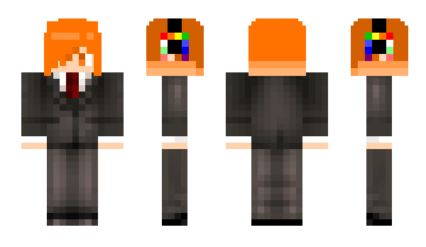 Minecraft skin __orange