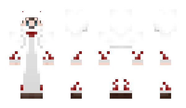 Minecraft skin bear_kuma