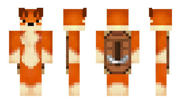 Minecraft скин по нику Fox_Gaming